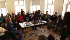 performance and lecture at Aarhus Art Academy